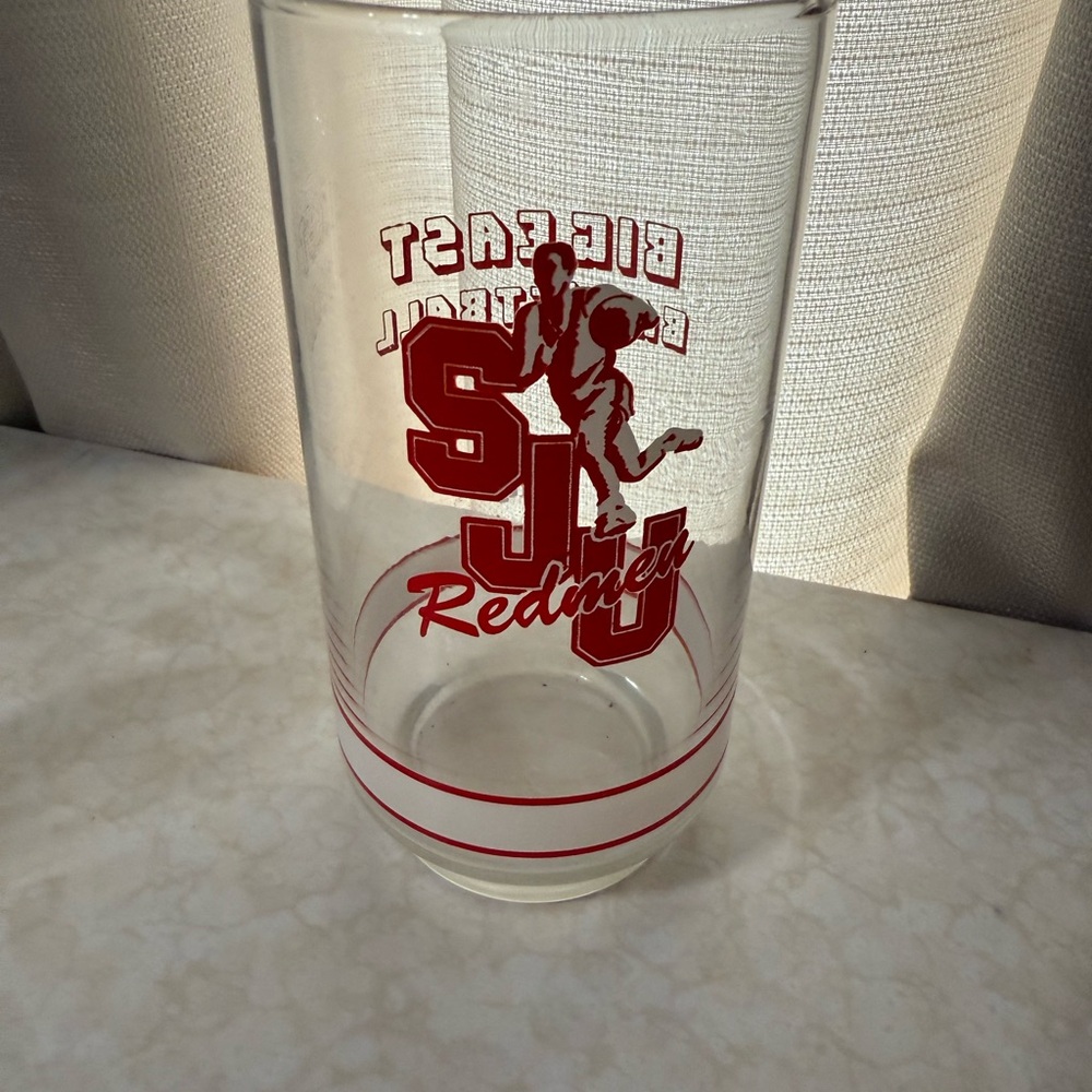 St. John’s University Redmen Pint Glass